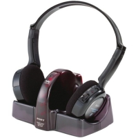 Sony Long Range Wireless Stereo Headphones, Works Up To 24 feet, Wide Comfortable Headband, Volume Control with Mute for All VIZIO M190MV, M190VA, M190VA-W, M220VA, M220VA-W, M260MV, M260VA, M260VA-W,M261VP, VA19LH, VA220E, VA22LF, VA26L, VA320E, VA370M L