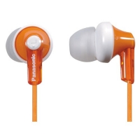 Panasonic RPHJE120D In-Ear Headphone, Orange