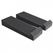 Auralex MOPAD Monitor Isolation Pads, Charcoal, one pair, for two speakers
