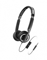 Sennheiser PX 200-II i Lightweight Supra-Aural Headphones with 3 Button Control for iPod, iPhone, and iPad