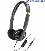 Sennheiser PX 100-II i Light Weight Supra-Aural Headset with 3 Button Control for i-Pod,i-Phone and i-Pad (Black)