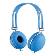 Importer520 Super Bass Over Head Stereo Headset Headphones with Microphone for Pantech Laser P9050 (AT&T) - Blue