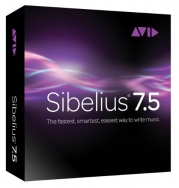 Avid Sibelius 7.5 SIBELIUS 7.5 ACADEMIC -Channel Music Notation Software