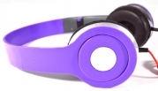 FLOtera Adjustable Circumaural Over Ear Hifi Stereo Stero Earphone Headphone for PC MP3 MP4 iPod - Black, White, Black, Blue, Purple (Purple)