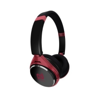 SMS Audio SMS-PD-ON-001 DJ Pauly D Wired On-Ear Headphones - Black and Red