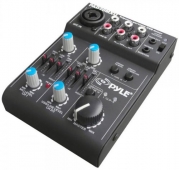 Pyle PAD20MXU 5 Channel Professional Compact Audio Mixer with USB Interface