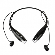 Black Wireless Bluetooth V4.0+EDR HV-800 Neckband Sport Stereo Universal Headset Headphone for Smartphone