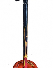 Inflatable Standing Flame Microphone -Almost 3 FT Tall- Rock Party Prop RM1622
