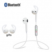 PLAY X STORE Wireless Bluetooth Headphone Sweatproof Sports Earhook Earbuds