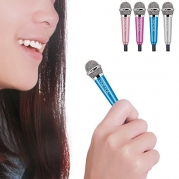Mini Microphone,Dizaul® Omnidirectional Stereo Mic for Voice Recording,Chatting on Cellphones,Tablets,Laptops,Computers. (blue)