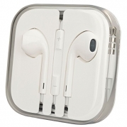 Earpods Earphones Earbuds for Apple Iphone 5/5s/6/6plus/6s/6splus and Samaung and More with Mic and Volume Control White Choose Your Own Count (1x EARPHONES)