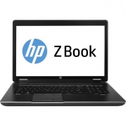 Hewlett-Packard - Hp Zbook 17 17.3 Led Notebook - Intel Core I7 I7-4700Mq 2.40 Ghz - Graphite - 8 Gb Ram - 500 Gb Hdd - 128 Gb Ssd - Blu-Ray Writer - Nvidia, Intel Quadro K610m, Hd 4600 - Windows 7 Professional 64-Bit (English) - 1920 X 1080 Display - Bl