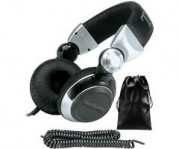 Panasonic Technics RP-DJ1200A Foldable DJ Headphones with Swing Arm System and Coil Cord