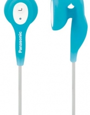 Panasonic RPHV21BL In-Ear Earbud Heaphones with Built-in Clip (Blue)