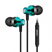 Earphones With Microphone T33i Premium Earbuds Stereo Headphones Volume Control and Noise Isolating, Made for iPhone, iPod, iPad, Android Smartphone, Tablet, MP3 Players and many more (Green)