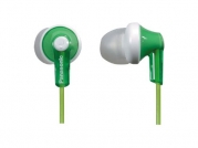 Panasonic RPHJE120G In-Ear Headphone, Green