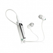 Sony Ericsson MW600WH Soar Dime Hi-Fi Bluetooth Stereo Headset with FM Radio - White