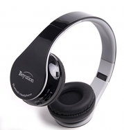 New Beyution@513 Black color Hi-Fi Stereo Wireless Bluetooth 4.0 Headphone---for Apple all IPAD IPOD; SAMSUNG GALAXY S4/S3; Nook; Visual Land; Acer; Coby; Ematic; Asus; Hisense; Supersonic; Adesso; Filemate; LG and all portable deive which with bluetooth 