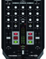 Behringer VMX200USB Professional 2-Channel DJ Mixer with USB/Audio Interface