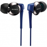 Sony MDR-EX210B/BLU Earbud Style Headphones