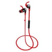 DinoTwin T2 Premium Sport Ear Bluetooth Earbuds, Sweat Resistant, Inline Remote Control (Hydro Edition) ~ Lifetime Guaranty Against Sweat ~