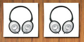 JVC portable full-size headphone