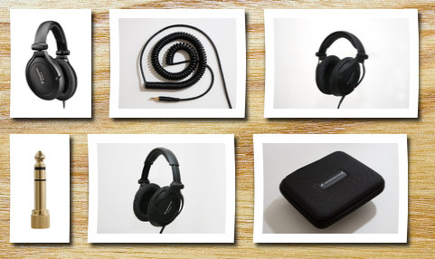 Sennheiser collapsible high-end headphone for professional monitoring use (black)