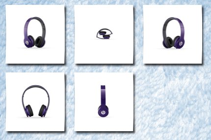 Beats solo hd on-ear headphone (purple)