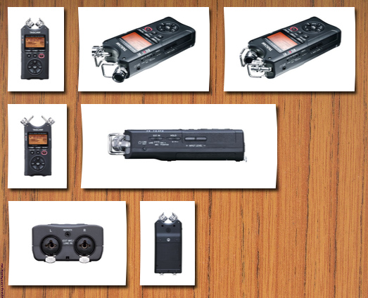 Tascam 4-track portable digital recorder