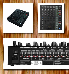 Behringer pro mixer professional 5-channel dj mixer with advanced digital effects and bpm counter