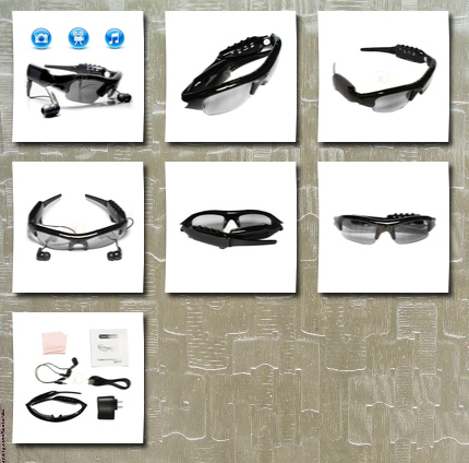 AYANGYANG s9d micro sd sunglasses mp3 player dvr mini camera camcorder video recorder